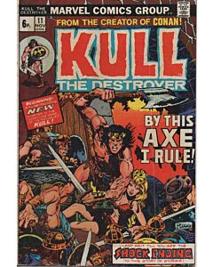 Kull the Conqueror (1971) #  11 UK Price (4.0-VG)