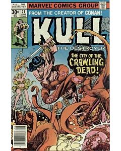 Kull the Conqueror (1971) #  21 (5.0-VGF)