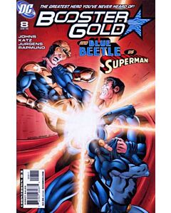 Booster Gold (2007) #   8 (8.0-VF) Blue Beetle, Superman
