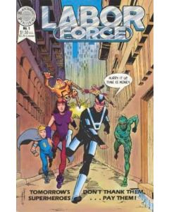 Labor Force (1986) #   1-6 (6.0-FN) Complete Set