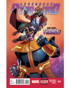Legendary Star Lord (2014) #   4 Cover A (8.0-VF) Thanos