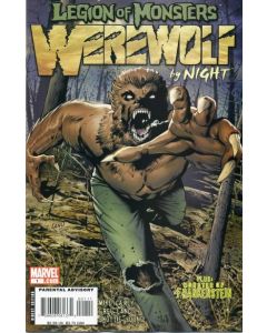 Legion of Monsters Werewolf by Night (2007) #   1 (7.0-FVF) Greg Land cover