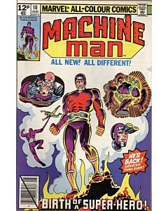 Machine Man (1978) #  10 UK Price (5.0-VGF)