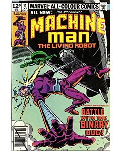 Machine Man (1978) #  11 UK Price (7.0-FVF)