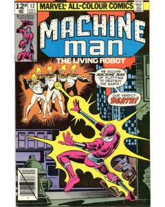Machine Man (1978) #  12 UK Price (6.0-FN) 1st Ethicals