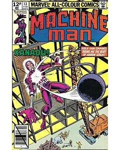 Machine Man (1978) #  13 UK Price (6.0-FN)