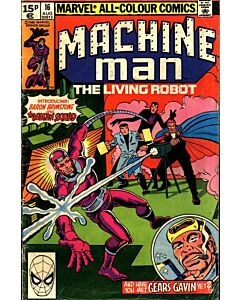 Machine Man (1978) #  16 UK Price (6.0-FN)