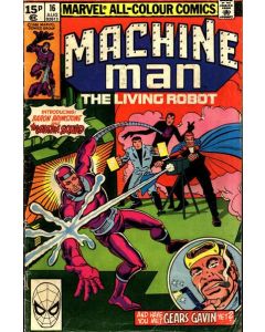 Machine Man (1978) #  16 UK Price (7.0-FVF) Baron Brimstone, The Satan Squad