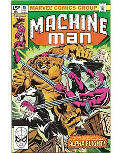 Machine Man (1978) #  18 UK Price (5.0-VGF)