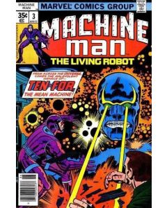 Machine Man (1978) #   3 (5.0-VGF) 1st Ten-For The Mean Machine