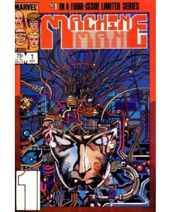 Machine Man (1984) #   1-4 (7.0-FVF) Complete Set