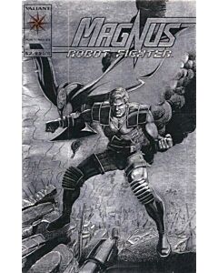 Magnus Robot Fighter (1991) #  25 (8.0-VF) silver embossed