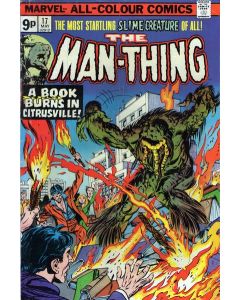 Man-Thing (1974) #  17 UK Price (6.0-FN)