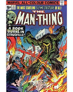 Man-Thing (1974) #  17 UK Price (6.5-FN+)