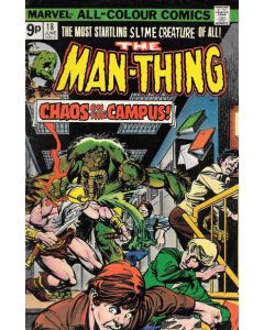 Man-Thing (1974) #  18 UK Price (5.0-VGF)