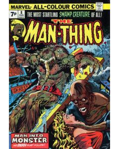 Man-Thing (1974) #   8 UK Price (5.0-VGF) Mike Ploog