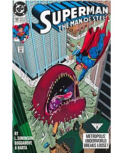 Superman The Man of Steel (1991) #  12 (8.0-VF)