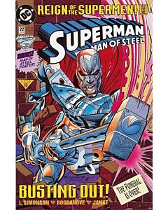 Superman The Man of Steel (1991) #  22 (7.0-FVF)