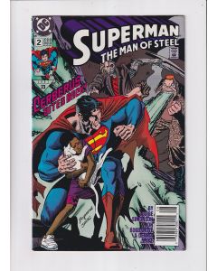 Superman The Man of Steel (1991) #   2 Newsstand (8.0-VF)