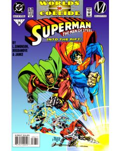 Superman The Man of Steel (1991) #  36 (4.0-VG) Worlds Collide, Icon