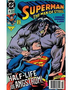 Superman The Man of Steel (1991) #   4 Newsstand (6.0-FN)