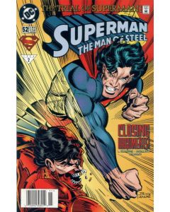 Superman The Man of Steel (1991) #  52 Newsstand (5.0-VGF) Cyborg-Superman