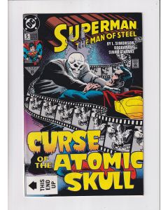 Superman The Man of Steel (1991) #   5 (7.0-FVF) Atomic Skull