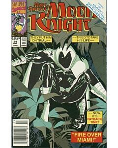 Marc Spector Moon Knight (1989) #  24 Newsstand (7.0-FVF)