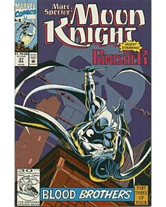 Marc Spector Moon Knight (1989) #  37 (7.0-FVF) Punisher