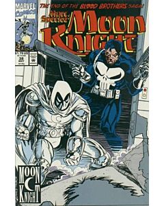 Marc Spector Moon Knight (1989) #  38 (8.0-VF) Punisher
