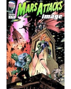 Mars Attacks Image (1996) #   1-4 (8.0-VF) Complete Set