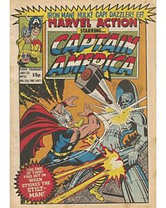Marvel Action (1981) #  22 (4.0-VG) Marvel UK Magazine starring Captain AMerica