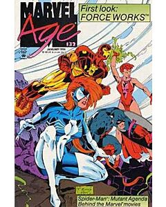 Marvel Age (1983) # 132 (6.0-FN) 1st Previe App. Force Works