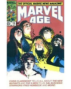 Marvel Age (1983) #  16 (7.0-FVF) Chris Claremont Interview