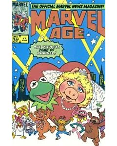 Marvel Age (1983) #  17 (8.0-VF) Muppets