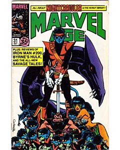 Marvel Age (1983) #  31 (4.0-VG) Nightcralwer, Dave Cockrum, John Byrne