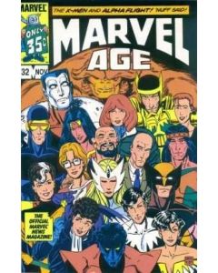 Marvel Age (1983) #  32 (8.0-VF) X-Men, Alpha Flight