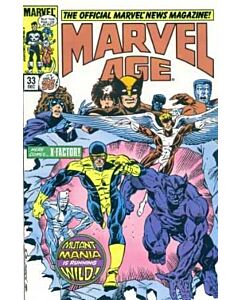 Marvel Age (1983) #  33 (7.0-FVF) X-Factor