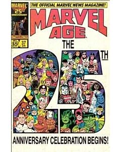Marvel Age (1983) #  37 (7.0-FVF) 25th Anniversary issue