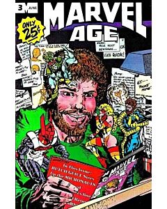 Marvel Age (1983) #   3 (9.0-VFNM) Butch Guice interview