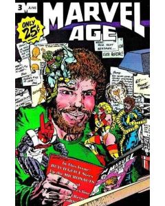 Marvel Age (1983) #   3 (9.0-VFNM) Butch Guice interview