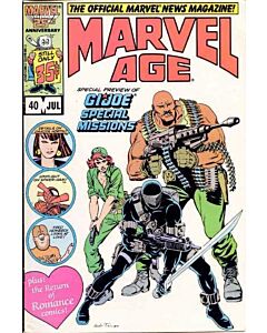 Marvel Age (1983) #  40 (7.0-FVF) G.I. Joe, Spider-Ham