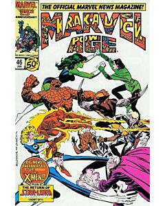 Marvel Age (1983) #  46 (8.0-VF) X-Men, Fantastic Four