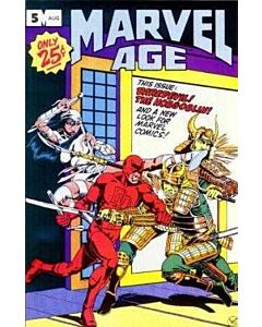 Marvel Age (1983) #   5 (7.0-FVF) Daredevil, Hobgoblin