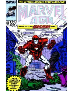 Marvel Age (1983) #  55 (7.0-FVF) Iron Man