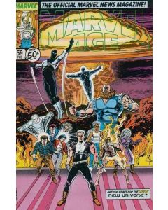 Marvel Age (1983) #  59 (6.0-FN) New Universe, Ralph Macchio, Small tear back cover