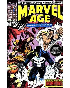 Marvel Age (1983) #  67 (5.0-VGF) Chris Claremont discusses Wolverine