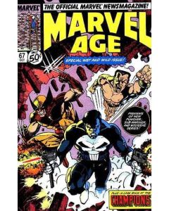 Marvel Age (1983) #  67 (5.0-VGF) Chris Claremont discusses Wolverine