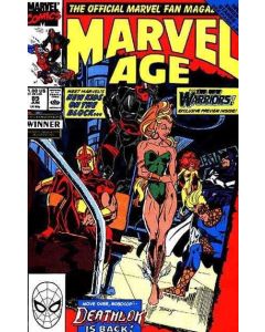 Marvel Age (1983) #  89 (7.0-FVF) New Warriors preview