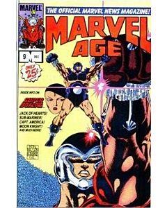 Marvel Age (1983) #   9 (7.0-FVF) Super Boxers